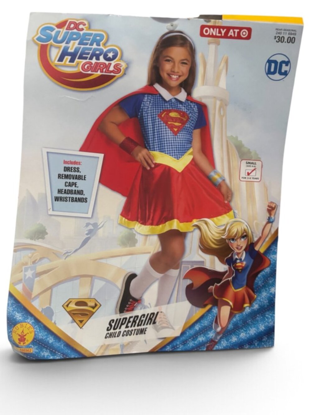 Exclusive Rubie's Halloween DC Super Hero Girls Supergirl